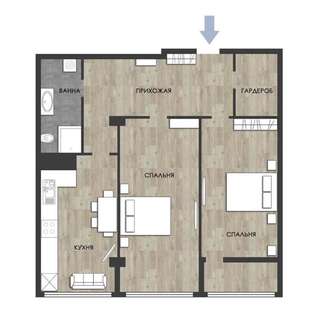 Апартаменты Feeria Apartment Одесса Апартаменты с 2 спальнями-26