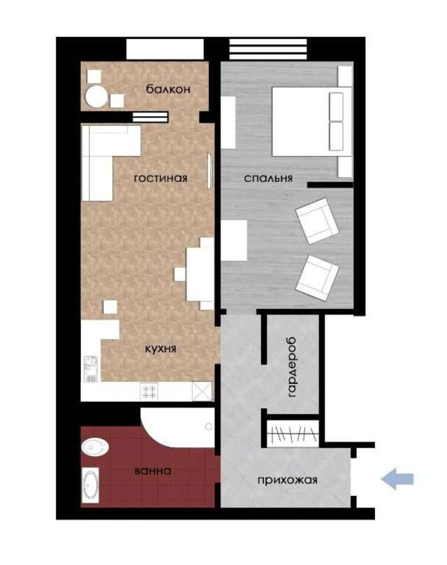 Апартаменты Feeria Apartment Одесса-104